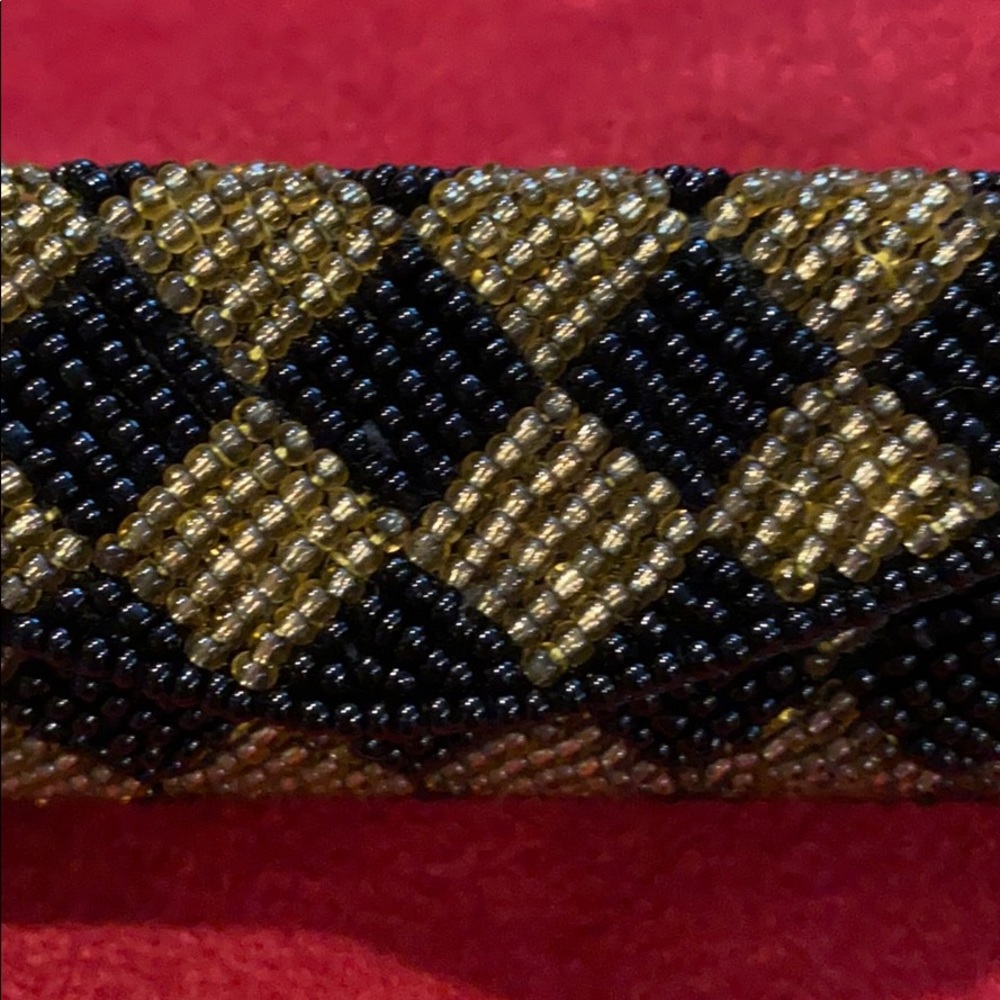 ~Lancôme~ Vintage Beaded Lipstick Case